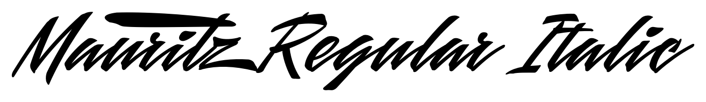 Mauritz Regular Italic